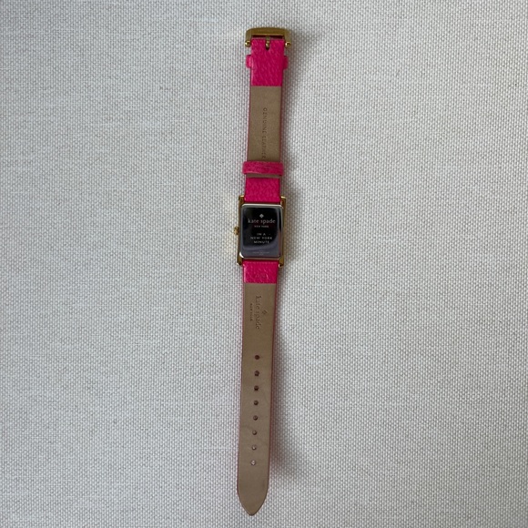Kate Spade Pink Leather Band Watch - Picture 4 of 8
